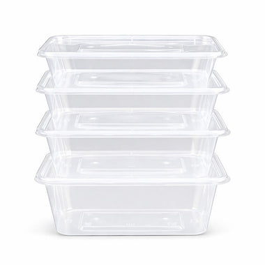 Heavy Duty Rectangular Containers ( Clear )