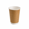 Bio Recyclable - Double Wall Kraft Hot Cup Range