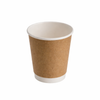 Bio Recyclable - Double Wall Kraft Hot Cup Range