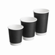 Black Double-Wall Hot Cup Range