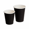 Black Single-Wall Hot Cup Range