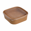 Kraft Square Paper Bowl Range
