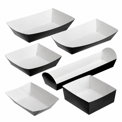 Black Food Tray Range