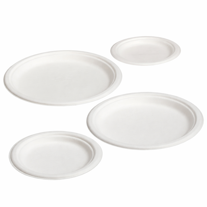 Bagasse Round Plate Range
