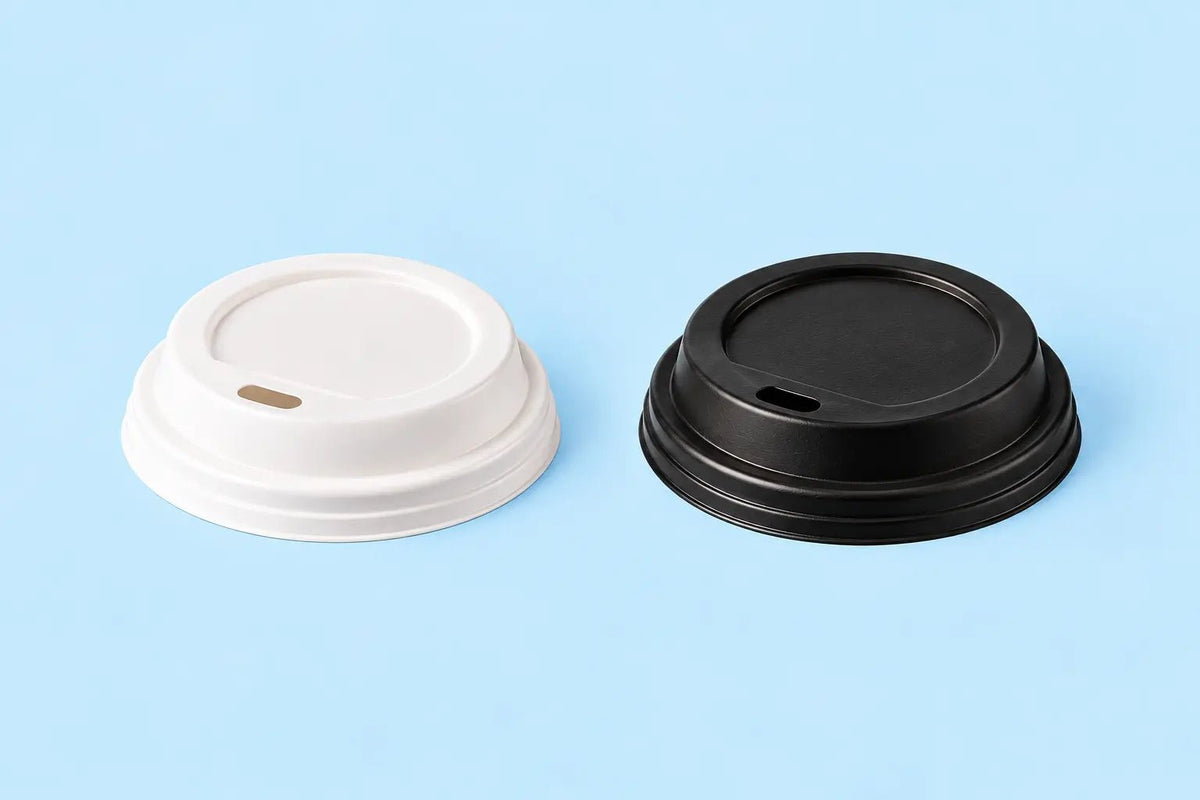 Coffee Cups Lids - Black