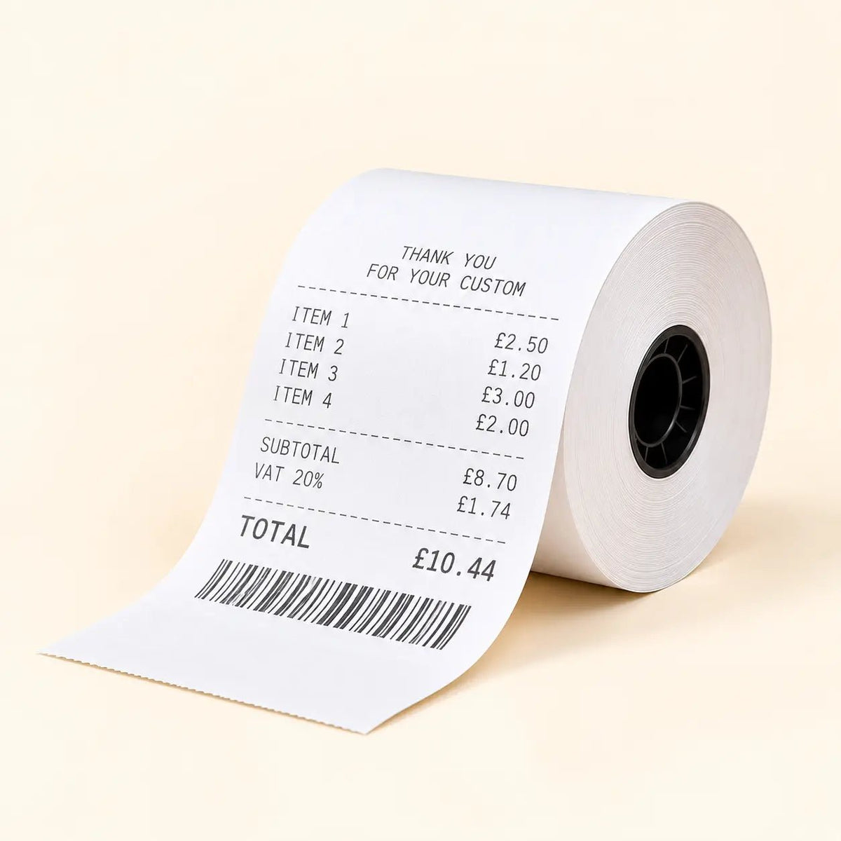 Thermal Till Rolls - Credit Card Thermal Till Rolls