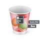 8oz Custom Print Bespoke Paper Cups, Double Wall