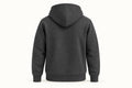 Cotton Fleece Full Zip Jacket - Dark Green
