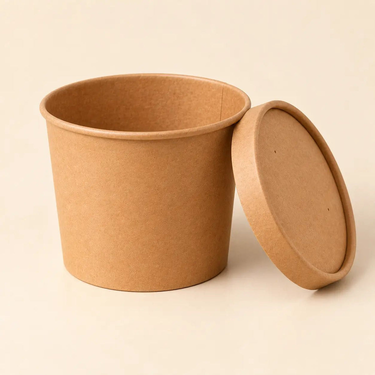 Kraft Paper Tub - Premium Grade Unprinted