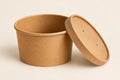 Kraft Round Take Away Food Box - 500 ml