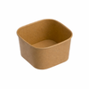 Kraft Square Paper Bowl Range