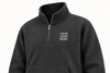 Cotton Fleece Half Zip Jackets - Green