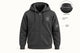 Cotton Fleece Full Zip Jacket - Dark Green