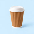 Ripple Coffee Cups - Brown
