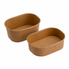 Kraft Mini Rectangular Side Bowl Range