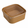 Kraft Square Paper Bowl Range