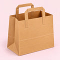 SOS Flat Handle Paper Bags - Small