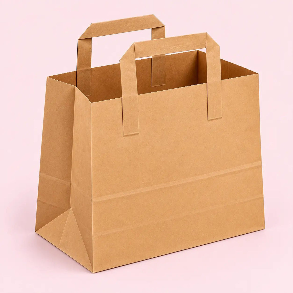 SOS Flat Handle Paper Bags - Small