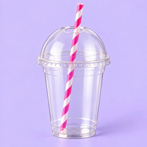 Smoothie Cups with Dome Lids - 10 oz