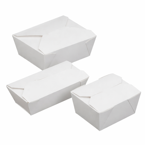 White Deli Food Box Range