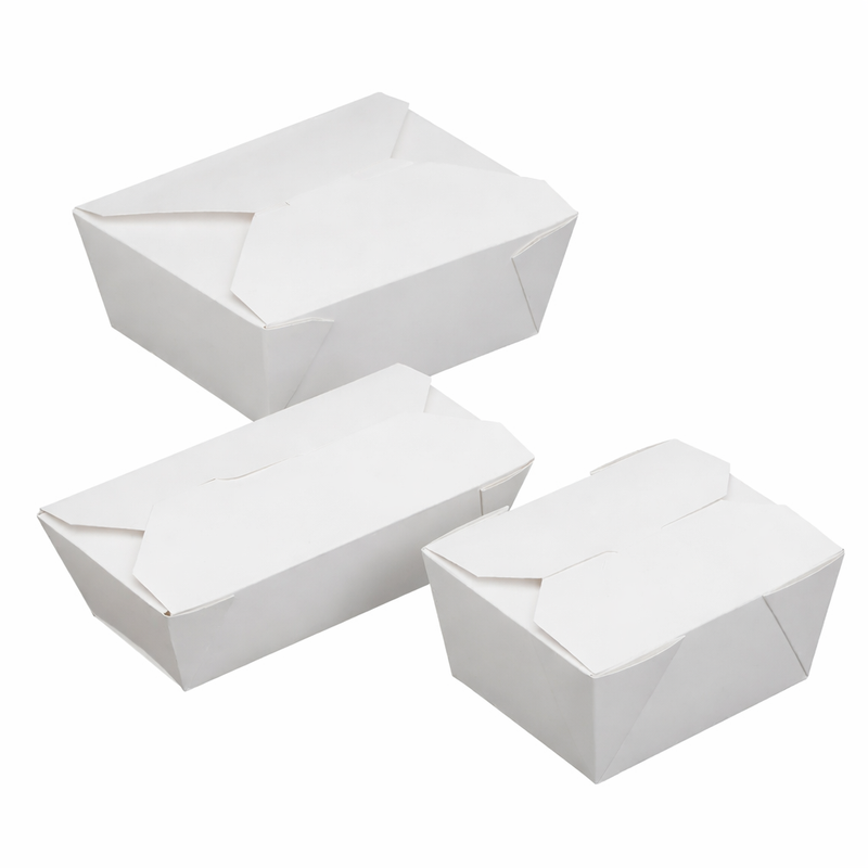 White Deli Food Box Range