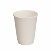 White Double-Wall Hot Cup Range