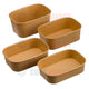 Kraft Rectangular Bento Box Range
