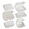 Bagasse Compartment Clamshell Box
