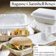 Bagasse Clamshell Container Box